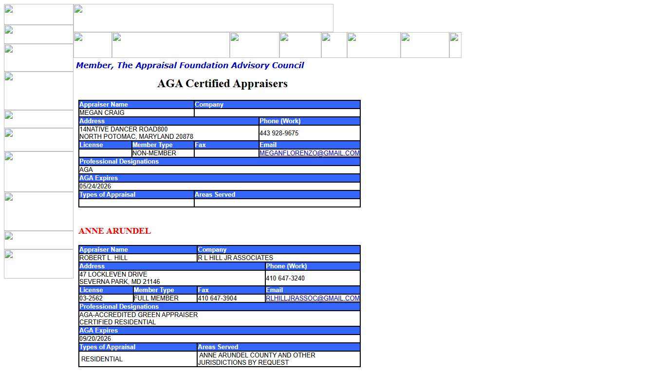 MD Association of Appraisers
